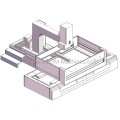 Heavy duty cnc wire cut edm máquina