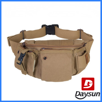 Large capacity canvas Hip fanny packs, security waist pack bag