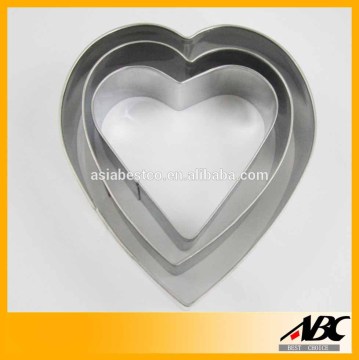 Hot-selling Stainless Steel Heart Shape Bulk Cookie Cutters