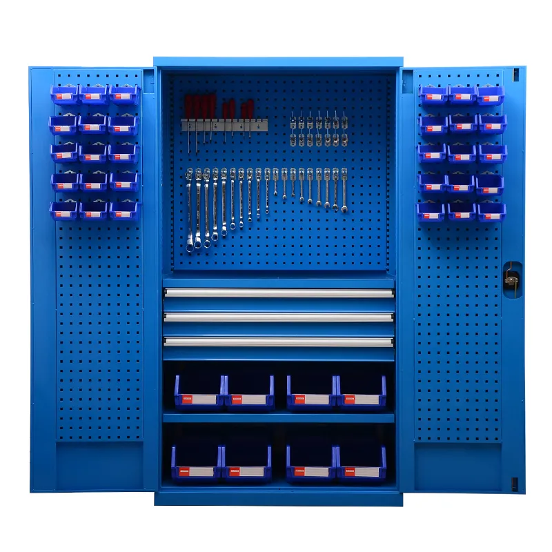 Free Combination Heavy Duty Garage Storage Workshop Tool Cabinet Workbench