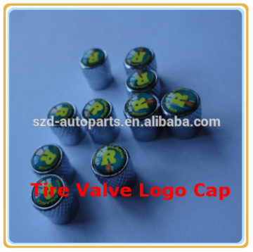 Hot Sale Logo Brass Tire Valve Caps/Wheel Stem Air Valve Caps/Snap-in Tubeless Tire Valve Caps