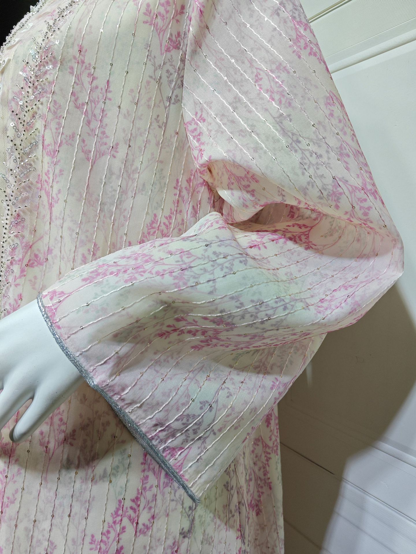 لباس مهمانی مد Abaya Jalabiya برای زنان مسلمان AB559 (6) Fashion Party Dress Abaya Jalabiya for Muslim Women AB559 (6)