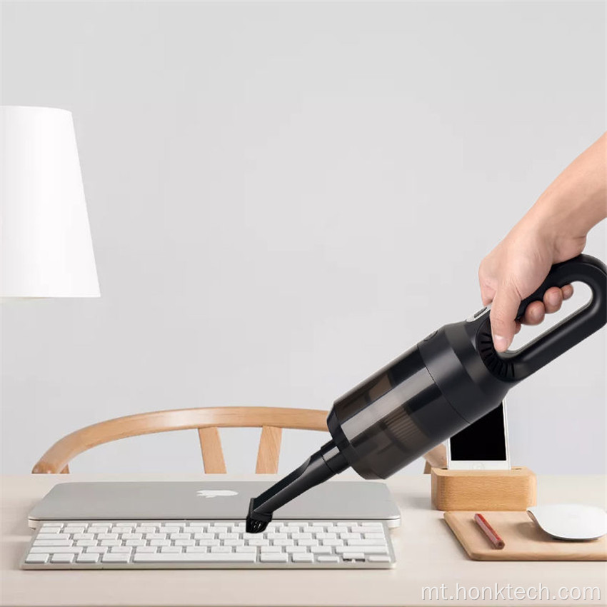 Mini Vacuum Cleaner Rechargeable li jinżamm fl-idejn għall-annimali domestiċi