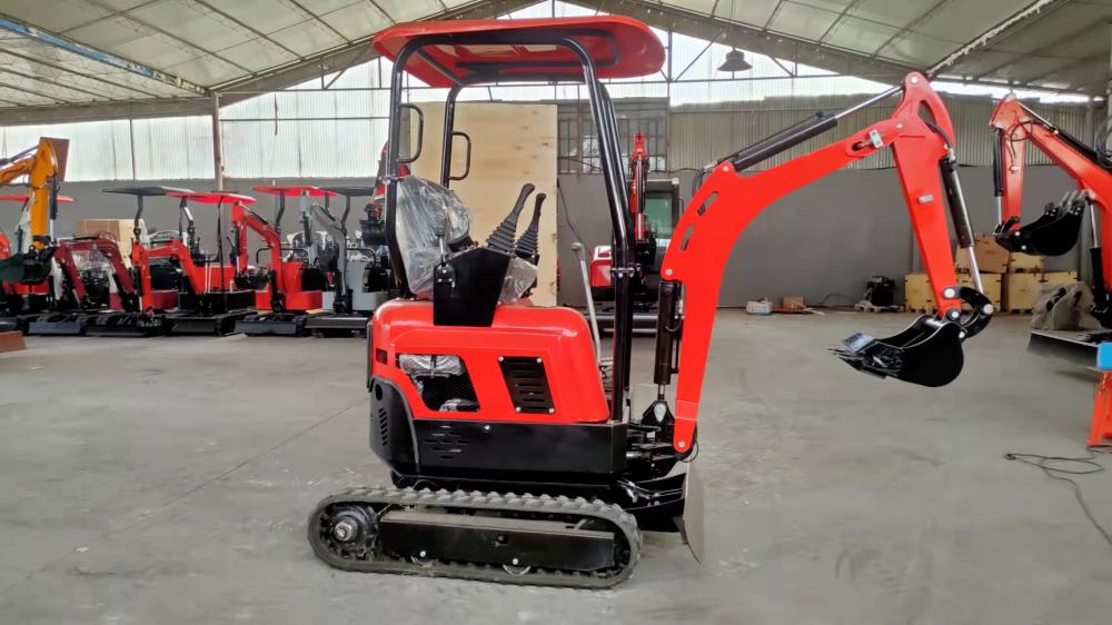 1.7ton excavator mini excavators Rekonstruksi lahan pertanian