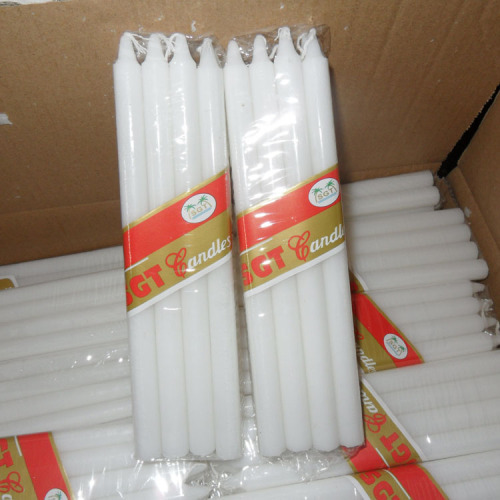 kemasan plastik 8pcs bungkus lilin putih rumah tangga