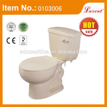 Two piece china ceramic colored toilets