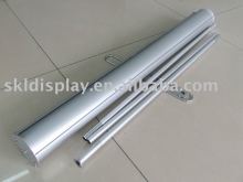 circular roll up, display stand