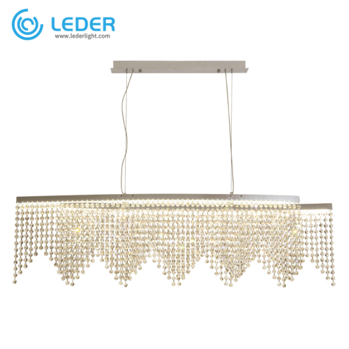 Lighting Chandelier Taybet a LEDER Beaded