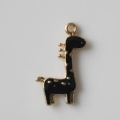 En gros Alliage Artificielle Animal Girafe Kawaii Perle DIY Pendentif Boucle D&#39;oreille Bracelet Métallique Fabrication de Bijoux