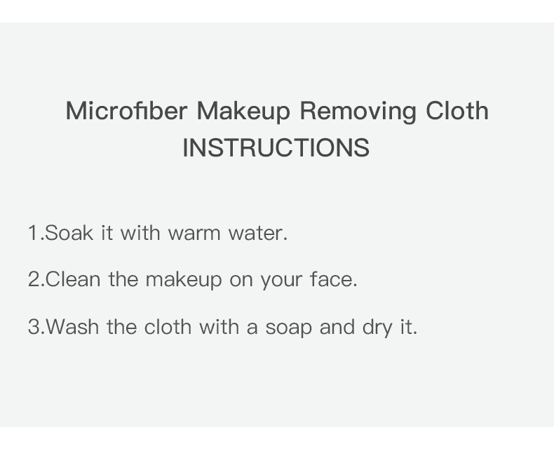Serviette de démaquillant Makeup Remover towel