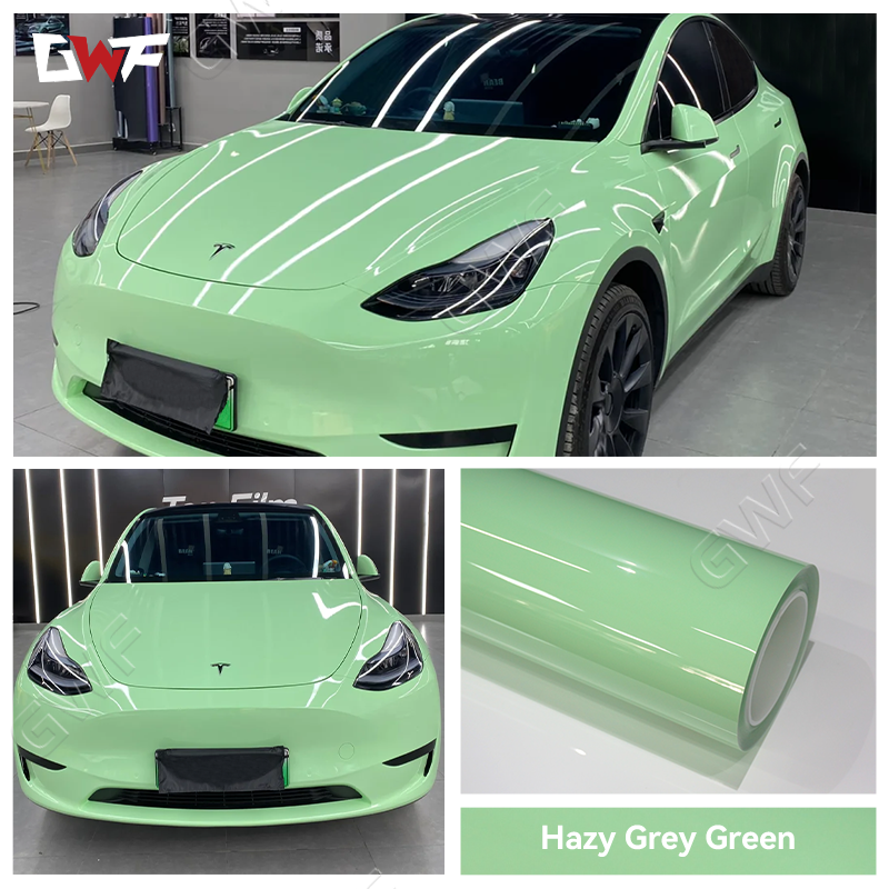 Película de fibra de carbono de carbono mate autocuración