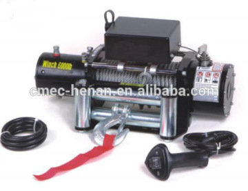 Electric winch 12V for SUV