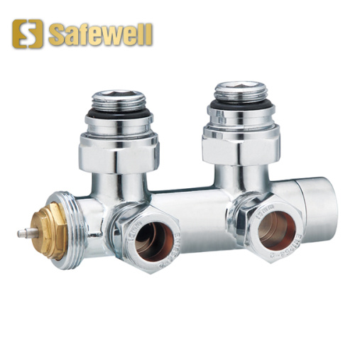 UK Luxury Chrome Thermostatic Valve Water Control Valve