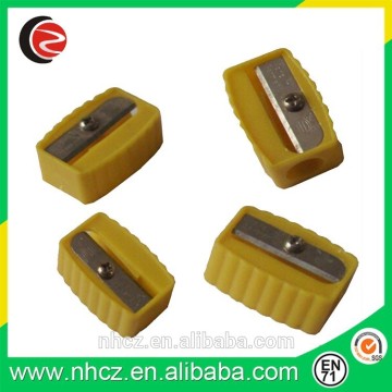 Stationery Yellow Plastic Sharpener
