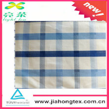 100/2 cotton jacquard check fabric