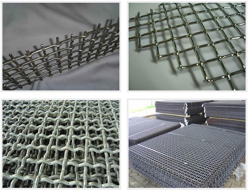 Yaqi customized sample square hole stainless steel crimped wire mesh