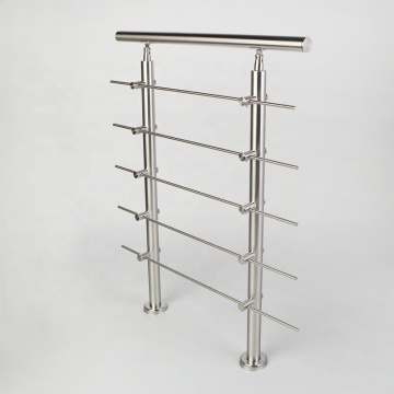 Floor Mounted Antirust Stainless Steel Stair Handrail