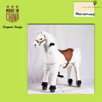 Plush horse riding toys, animal robot toys for kids horse toy riding,