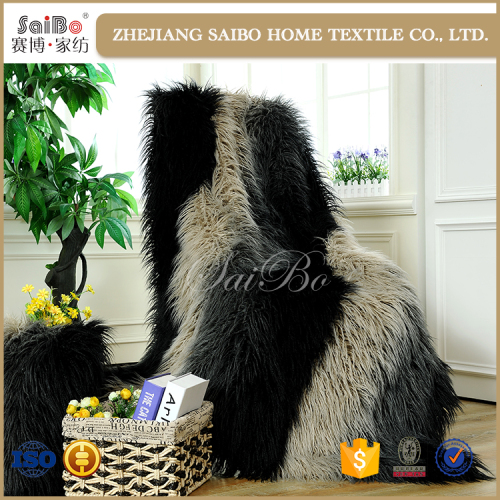 100% Polyester New Design long pile blanket