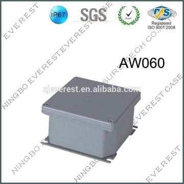 Extruded mounting plates enclosure watertight electrical boxes