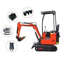 Garden use digger mini excavator 1ton crawler excavator