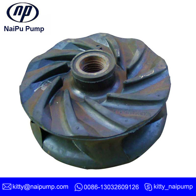 F6147R Rubber Impeller for 8/6F Coal Mining Pump