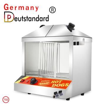 Warmhaltevitrine mit Hot Dog-Display