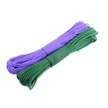 Hotsale Outdoor Camping Emergency 550 Paracord 4mm Polyester Parachute Cord Rope