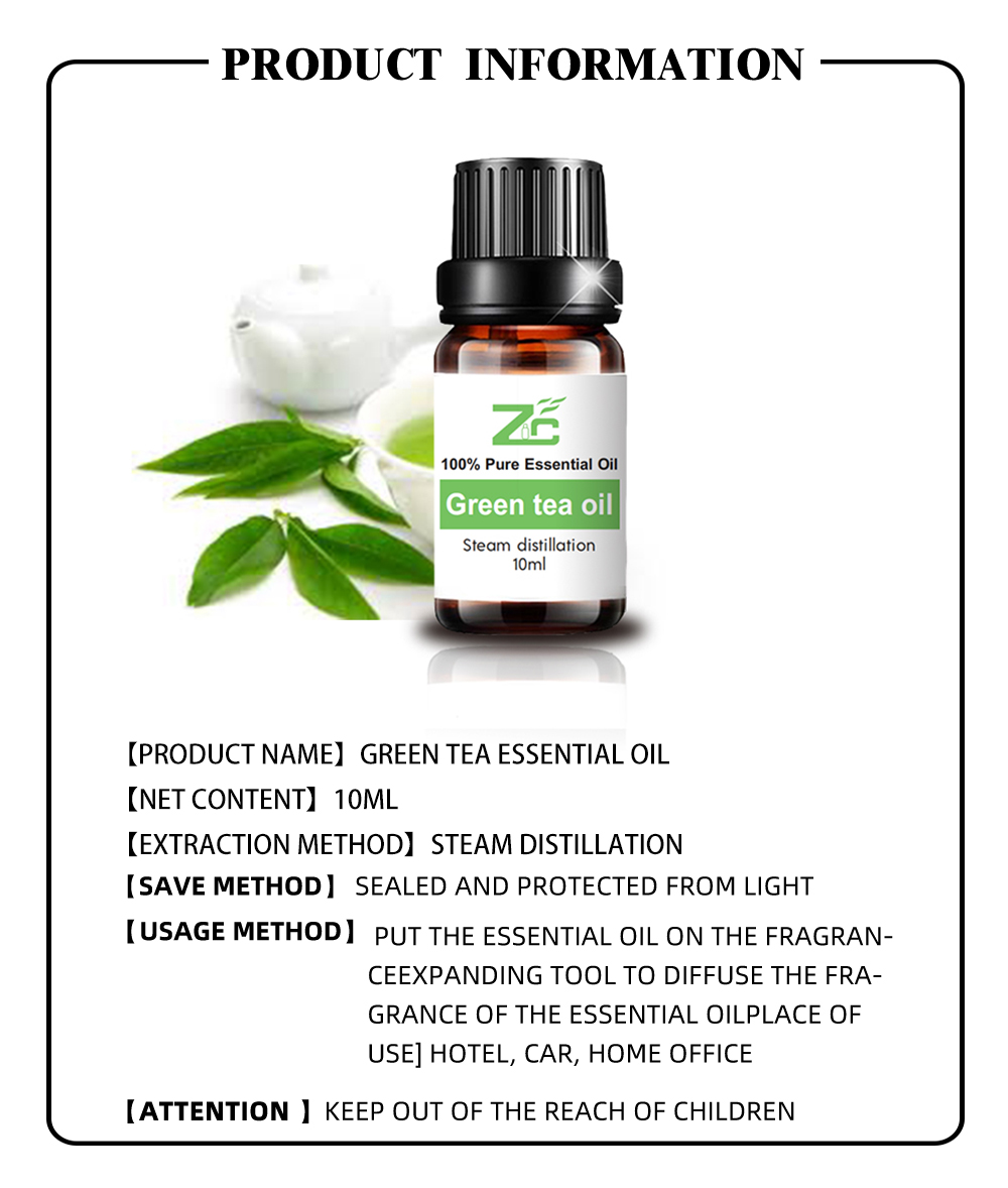 Green Tea Essential Oil Premium Therapeutic Grade