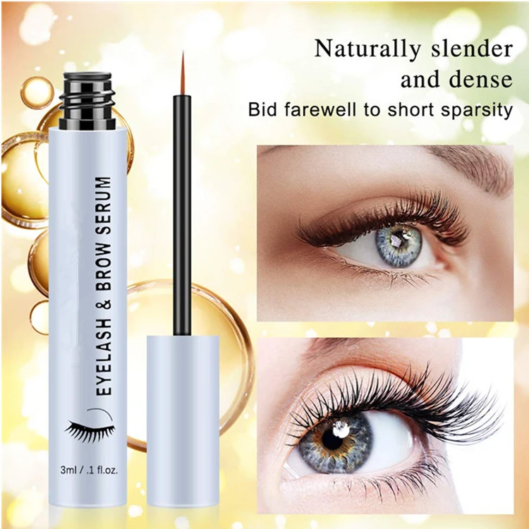 Private Custom Natural Eyelash Growth Enhancer & Eyebrow Booster Serum