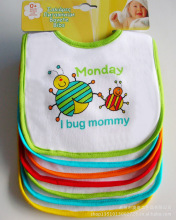 7-pack baby bibs  for a week