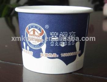 100-120ml disposable microwavable bowl//disposable paper soup bowl/mini soup bowl