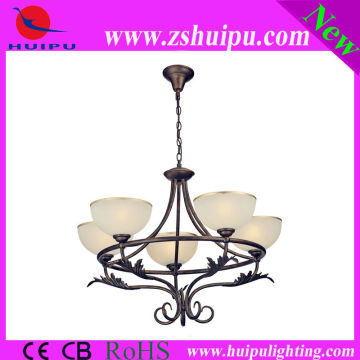 Traditional bowl shape pendant light residential lamp