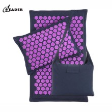 Acupuncture Mat Set with Pillow - Mattress Pad & Foot Mat with Nails (4 Set)