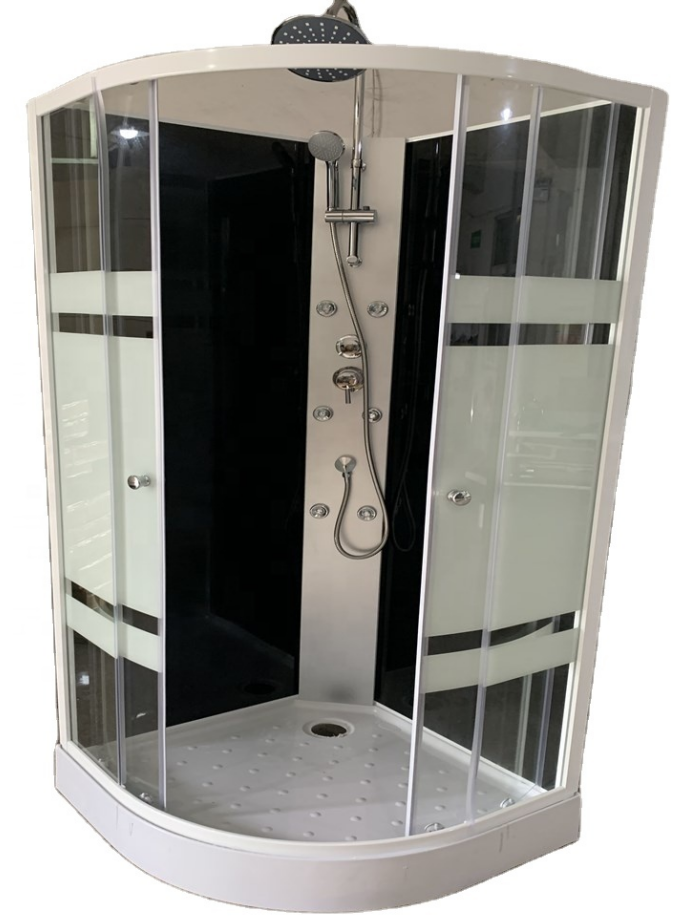 Glass Tub Shower Enclosures Slide Doors Shower Room Silk Glass