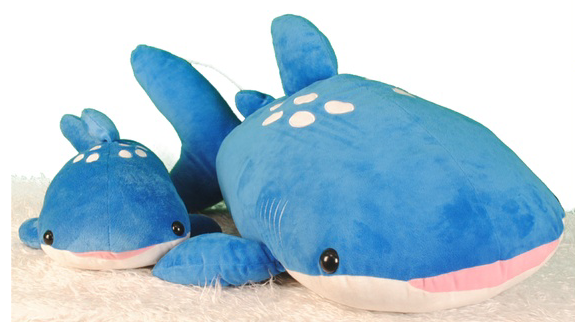 Cute lifelike shark pillow