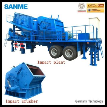 mobile concrete crusher machine