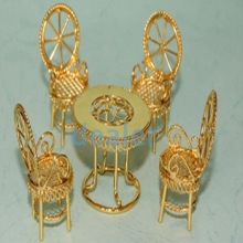 model wire furniture ,mini furniture for layout