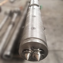 Parallel twin double screws cylinder-PVC PIPE