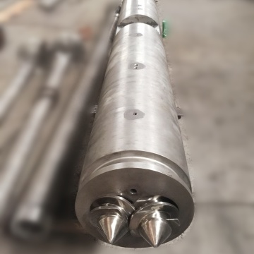 Parallel twin double screws cylinder-PVC PIPE