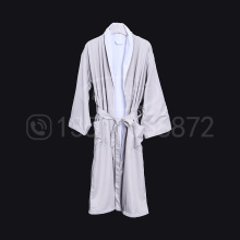 Hotel Cotton Velour Bathrobe with Logo