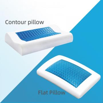 Cooling Gel Top Deluxe Density Memory Foam Pillow
