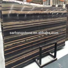 Chinese Gold and black marble