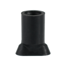 Long Oval Double Hole Vacuum Suction Cup 5x10 Series Silicone Suction Cup Factory