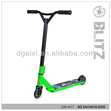 New design! BLITZ High End Complete Stunt Scooter CH-417 With Super Nice Neon Green Colors!