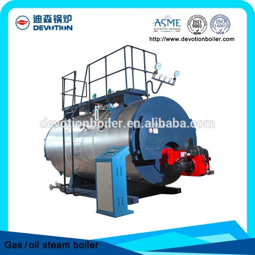 Multi fuel boiler for fast food factory