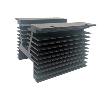 High power aluminum profile radiator