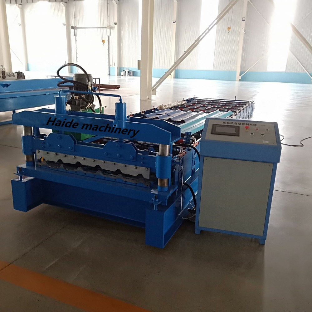 Hot sale! IBR roof and wall panel forming machine/ trimdek cold forming machine