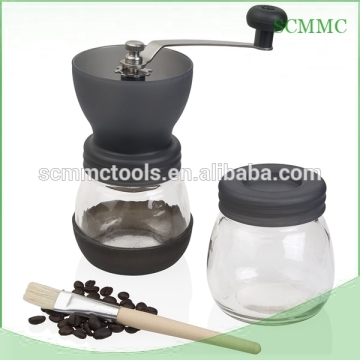 Manual Ceramic Burr Coffee Grinder