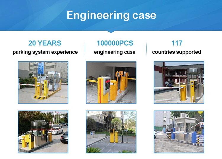 Automatic Boom Barrier RFID Card Ticket Dispenser Car Parking System